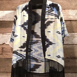 Sheer cover with design